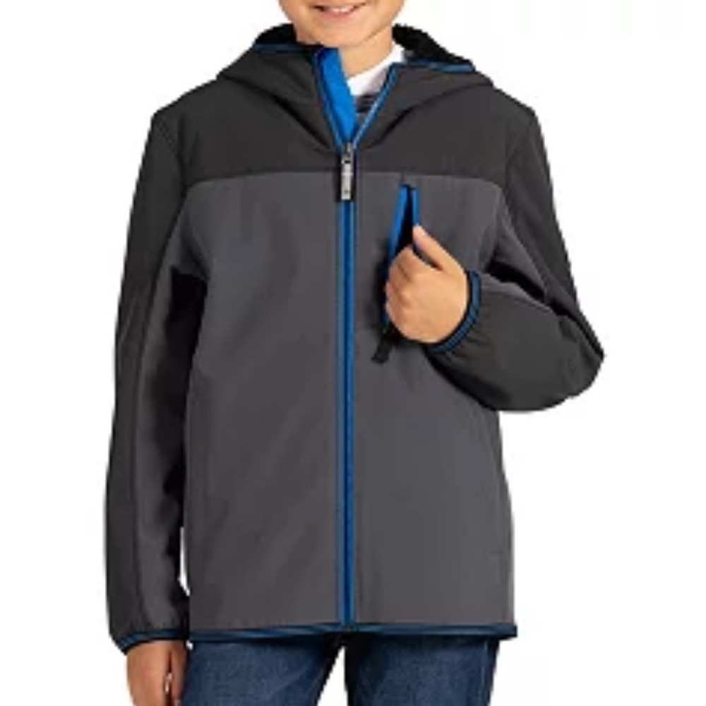 Gerry Weber Kids Gray and Blue Raincoat